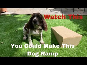 How To Make A Simple Dog Ramp