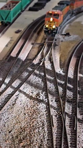 42K views · 1K reactions | High Green! . #customtrains #modeltrains #BNSF #amtrak #follow #freighttrain #colorado #trains #railways #mountains #model #railways #railfannation #uprr #railway #kansas #travel #railfanning #athearn #railfanning #Railroad #train #training #caterpillar #railway #railwayphotography #modeltrain #modelrailroad | Custom-Trains | Facebook