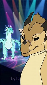 Let's groove! "Wings of Fire" #animationmeme #wingsoffire #dragonfox #2danimation