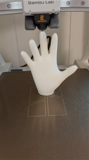 3D printed SLAP HAND in Real Life #3dprint #roblox #shorts #3dprinted