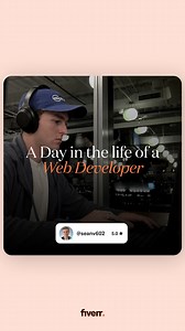 37K views · 557 reactions | Ever wondered what a workday looks like for someone who develops websites for a living? Sean (seanv602) runs a web development agency on Fiverr and here's what a typical day looks like for him as a freelancer.  | Fiverr | Facebook