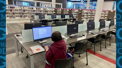 New Patron Computers at the Joplin Public Library