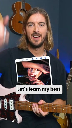 Andy Crowley on Instagram: "Quick tutorial for My Best Friends Girl by The Cars! Follow me for more song tutorials and guitar lessons 🎸 Capo 1st fret if you want to jam this along to the original recording"