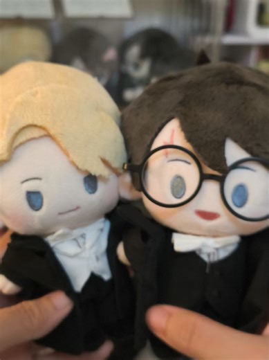 Welcome home, my new collection! They’re unbelievably cute… Drarry especially 😭🤍 #harrypotter #dracomalfoy #severussnape #fredweasley #ronweasley