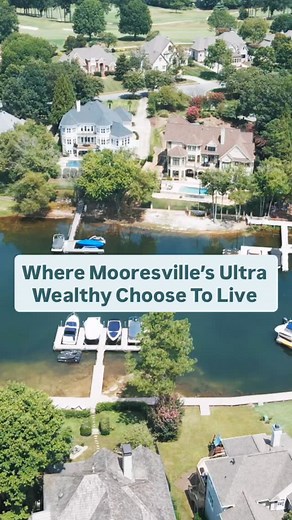 Sitting on the main channel in Mooresville, The Point blends golf, the lake, and true luxury living. In fact, it’s where a few Carolina Panther players and NASCAR drivers choose to live. True custom homes. Treelined Streets. Privacy with a few gated sub-neighborhoods. Water views for days. Trump National Golf Club. And so much more! It’s one of the few places in North Carolina where you can live on the water and a golf course at the same time. If you’re exploring luxury living on Lake Norman and