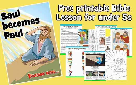 Saul becomes Paul - Trueway Kids