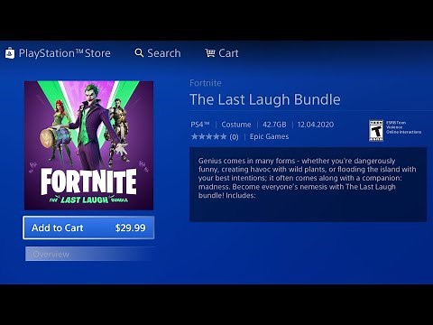 HOW TO GET THE LAST LAUGH BUNDLE IN FORTNITE! (DIGITAL VERSION)