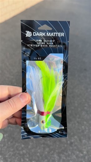 Dark Matter John Skinner Swing Hook Striped Bass Bucktails are in stock! #jandhtackle #fishing #bucktails | J&H Tackle
