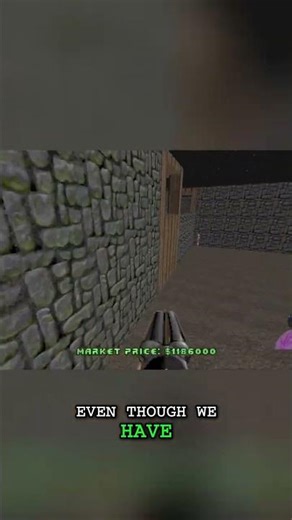 Navigating a Brutal Doom Level #shorts