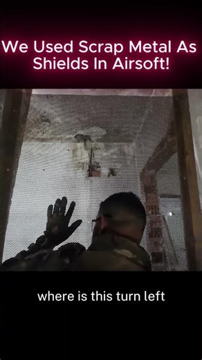 We used scrap metal as SHIELDS in Airsoft 🛡