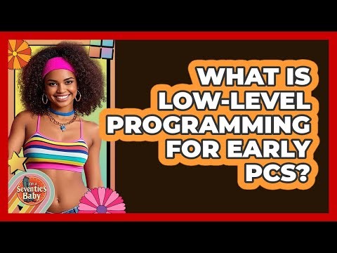 What Is Low-Level Programming For Early PCs?