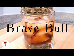 Brave Bull | How to make a cocktail with Tequila & Coffee Liqueur