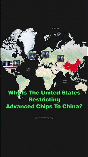 Why Is the United States Restricting Advanced Chips to China? #usa