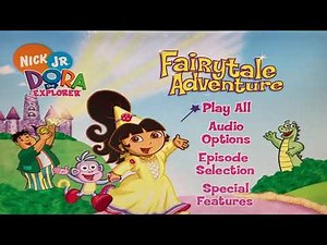 NICK JR DORA THE EXPLORER Fairytale Adventure DVD Menu Walkthrough 🇦🇺