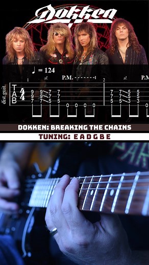 6.4K views · 97 reactions | Breaking the Chains guitar riff by Dokken #guitar #guitarist #guitarsolo #guitarplayer #GuitarLessons #electricguitar #guitarriff #guitartabs #guitartabsdaily #riff #riffwars #Dokken #georgelynch #lynchmob | GuitArmy | Facebook