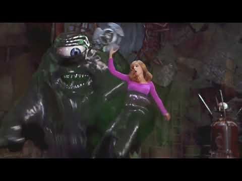 daphne and the tar monster scenes