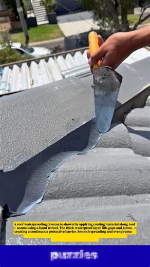 Perfect Roof Waterproof Coating | Seam Sealing Done Right