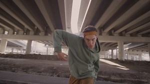 Free stock video - Young man dancing