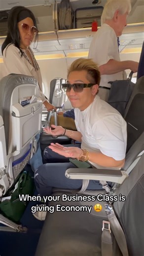D.j. Loria Perez on Instagram: "Book Business Class for Comfort They Said 😩"
