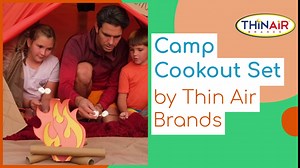 Nature Bound Camp Cookout Set - an Exciting 15-Piece Camping Set for Kids, Perfect Outdoor Play Toy for Toddlers and Preschoolers
