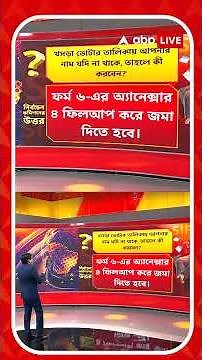 খসড়া ভোটার তালিকায় আপনার নাম আছে কী করে জানবেন ? উত্তরে কী জানাল কমিশন ?