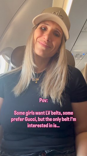 Some girls want LV belts, some prefer Gucci, but the only belt I’m interested in is..🙄 | Noura Kh