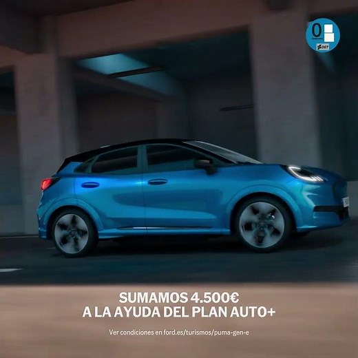 Lánzate a la carretera con el Ford Puma Gen-E Eléctrico. Pide tu prueba. | Ford España