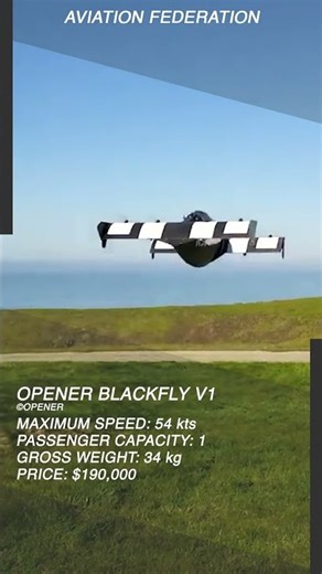 Opener BlackFly V1 | Personal Electric Flight Takes Off