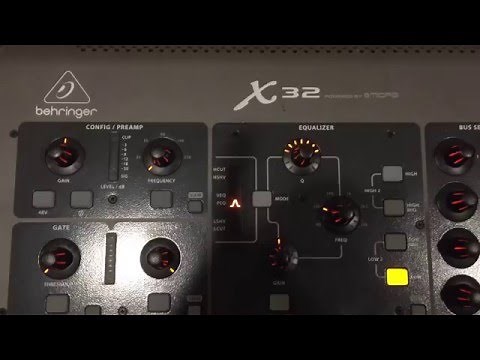 19 - Behringer X32 - VIDEO - 160426 - Setting up a POST FADER Bus Send