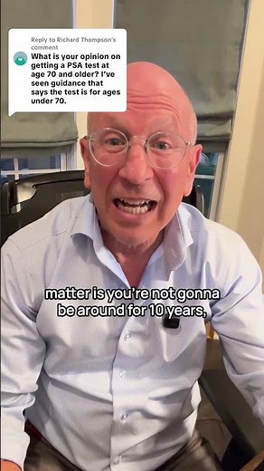 PSA test for men over 70?