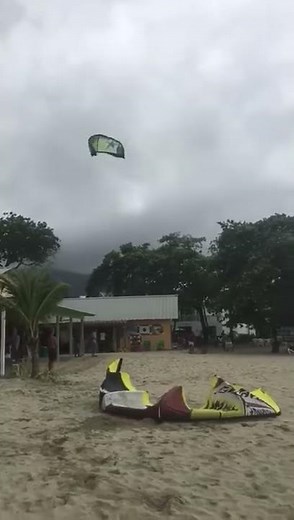 Kiteboarding Death loop in Cabarete