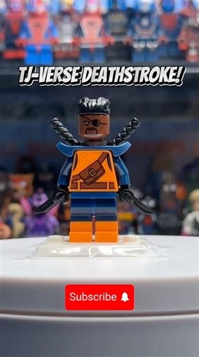 I made MY OWN LEGO DEATHSTROKE! #shorts