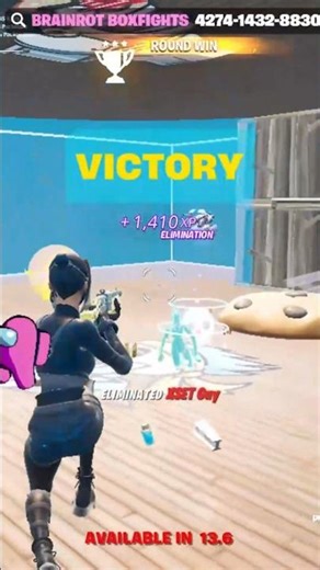 Why is brainrot boxfights actually fun... #shorts #fyp #fortnite