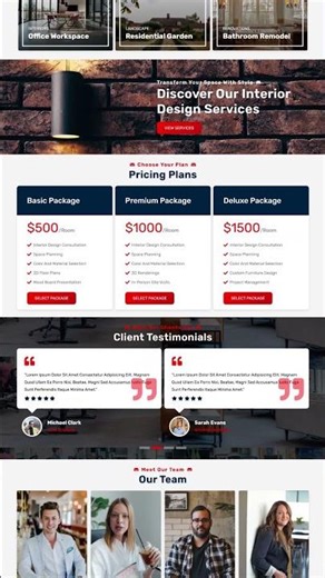 Architecture & Interior Website 🏛️✨ | React Template