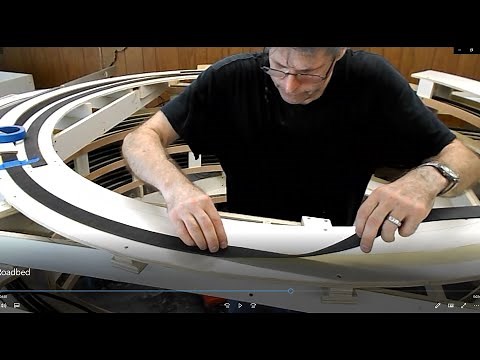 Quiet roadbed and ME flextrack