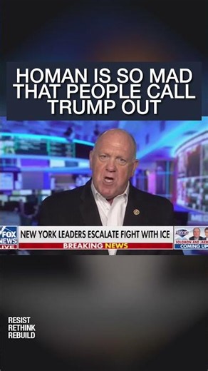 Homan Is So Mad That People Call Trump Out