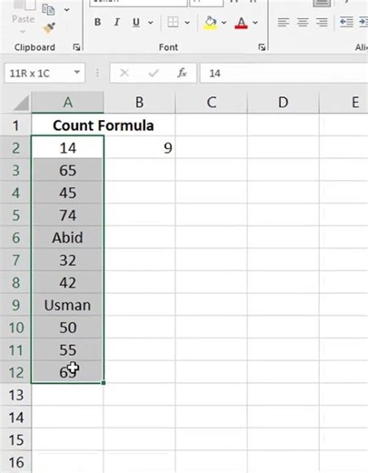 Count Formula in Excel || Excel shortcut keys || Excel Tips & Tricks