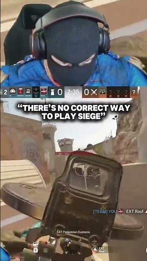 The correct way to play siege #rainbowsixsiege #R6s #siege