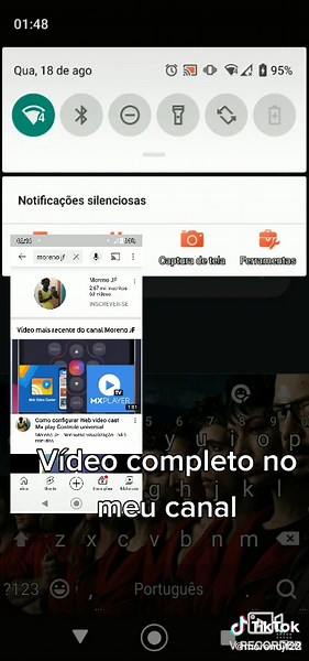 Configurar Web Video Cast e Controle Universal para TV