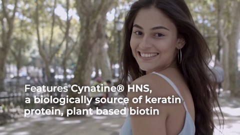 NatureCity True-HNS Hair Nails and Skin Cynatine Keratin and Plant Based Biotin Vitamin Supplement | Fuller and Stronger Hair and Nails | Non GMO | 60 Veggie Capsules