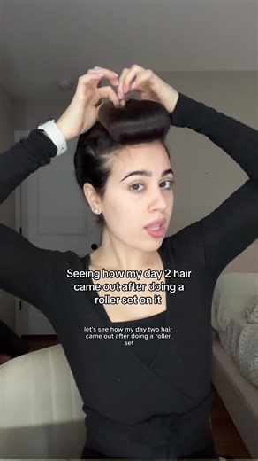 Day 2 Roller Set Hair: Preserving Your Blowout Overnight