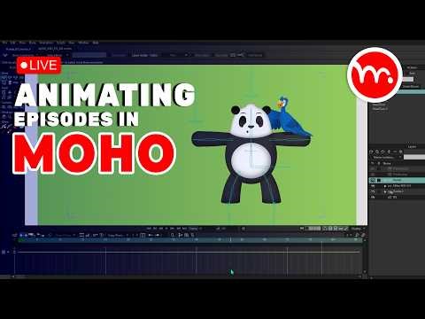 LIVE: Designing, Rigging, and Animating Episodes in Moho