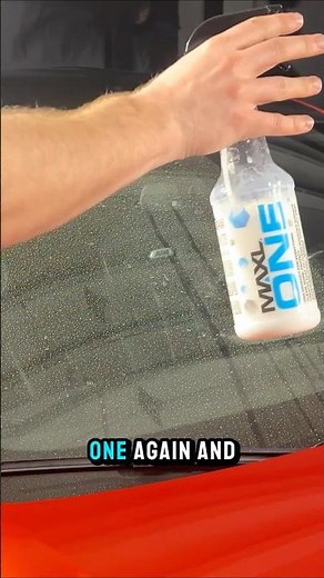 Quick & Easy Glass Coating | MAXL ONE Windshield Test – Coated vs. Uncoated