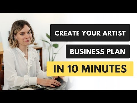 10 Minute Art Business Plan