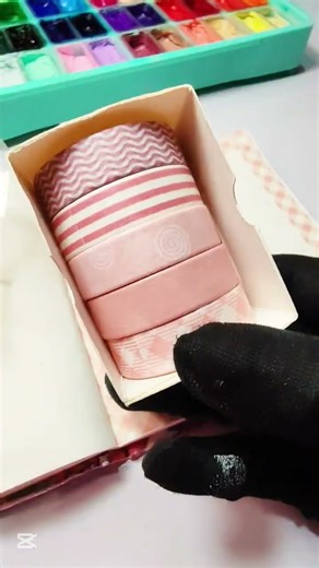 Washi tape idea💡 #shortvideo #diy #shorts #konva #artist #viral #viralshort #viralvideo