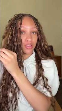 How I Refresh & Detangle My Braid Extensions! ✨ | #braids #haircare #protective styles