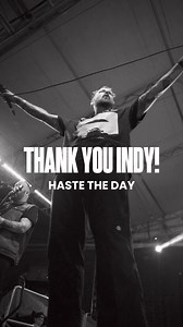15K views · 815 reactions | THANK YOU INDY! We can’t thank each and every one of you enough for your support! We had a - and new music is on the way! Shout out to…: @pinkhouse.photos : @iandianashville …for incredible footage! And thanks to Official Darkest Hour and Wolves At The Gate for sharing the stage with us! #indianapolis #indy #metalcore #metalshow #thankyou | Haste The Day | Facebook