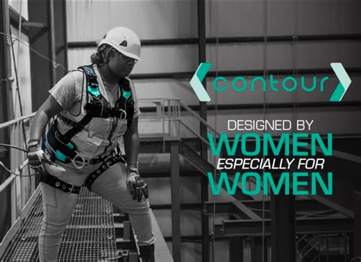 Safewaze Launches Contour Fall Protection Harness for Women