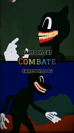 Cartoon Cat vs Cartoon Dog. 🐶-🐱
