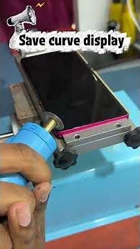 How to Cut Curved Display Safely (Pro Technician Method)